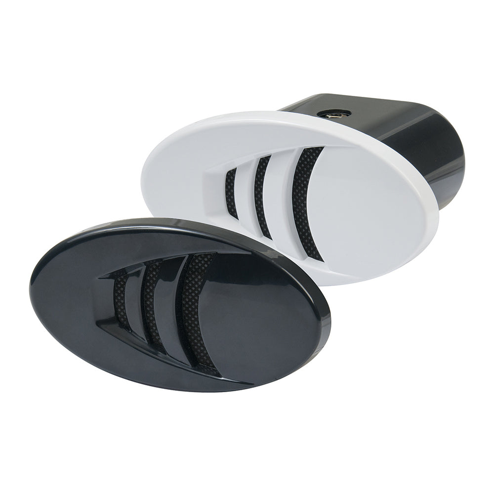 Marinco 12V Drop-In "H" Horn w/Black  White Grills - Deckhand Marine Supply