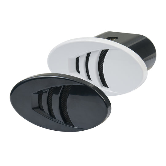 Marinco 12V Drop-In "H" Horn w/Black  White Grills - Deckhand Marine Supply