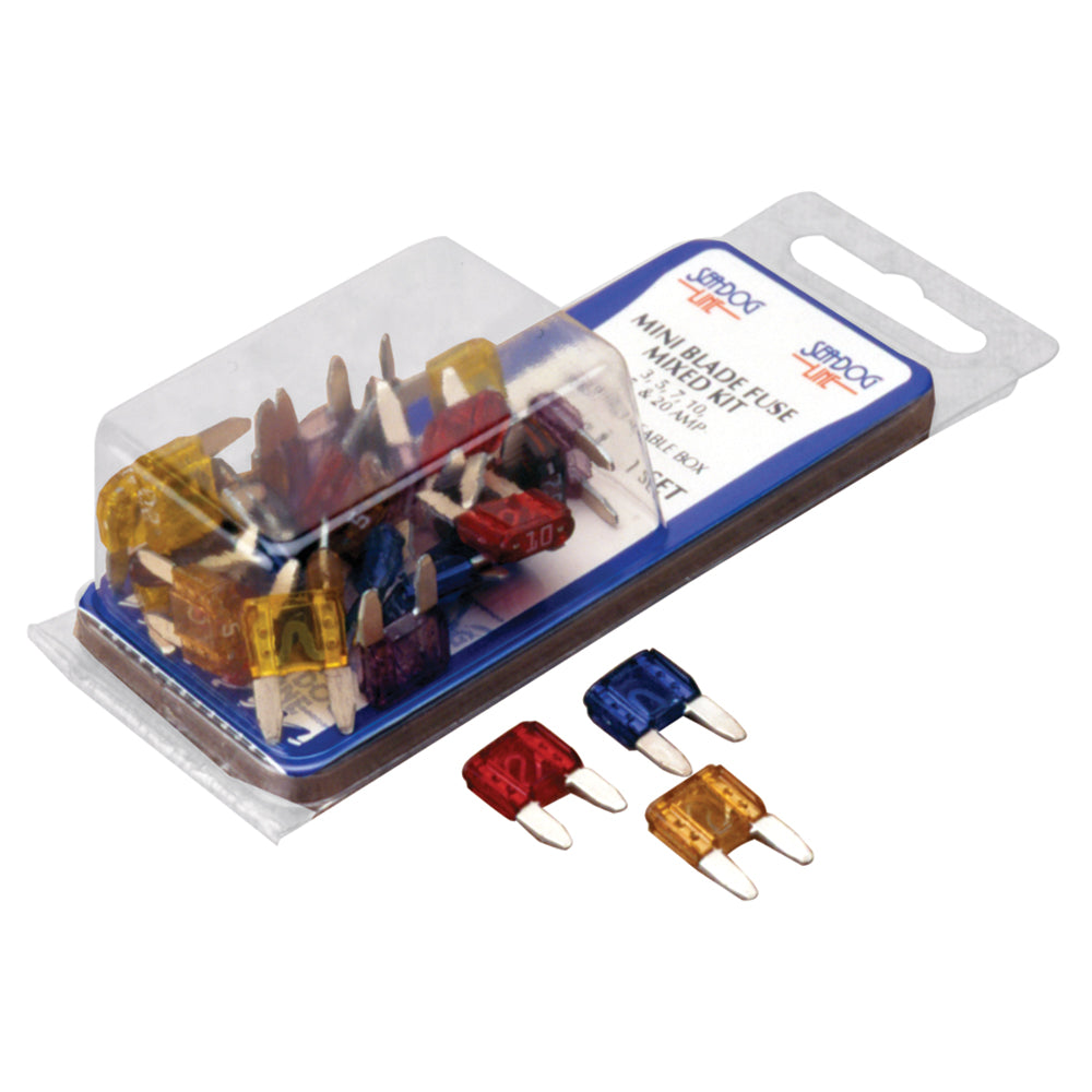 Sea-Dog ATM Mini Blade Style Mixed Fuse Kit - Deckhand Marine Supply