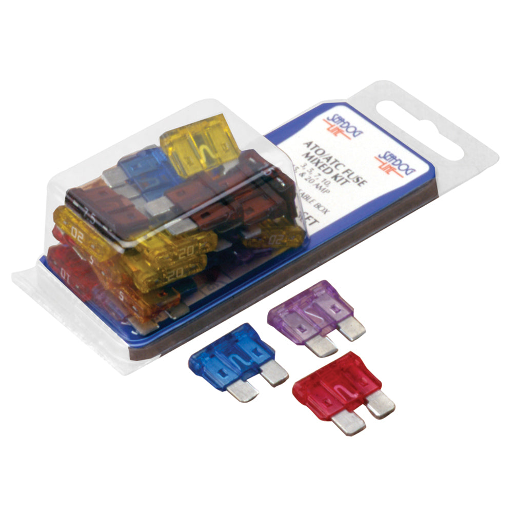 Sea-Dog ATO Style Mixed Fuse Kit - Deckhand Marine Supply