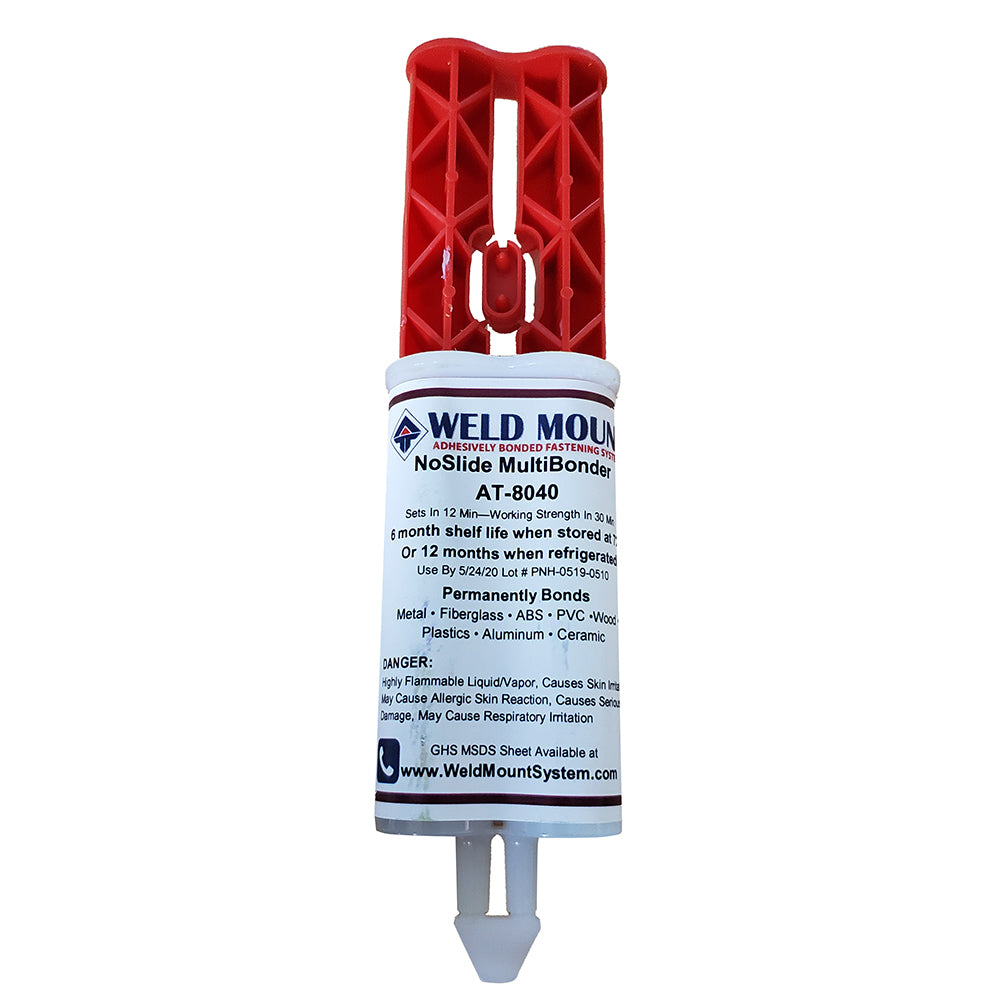 Weld Mount 8040 Acrylic Adhesive w/Plunger - Deckhand Marine Supply
