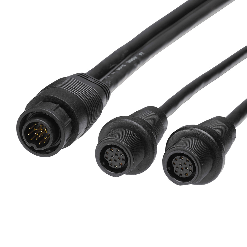 Humminbird 14-M360-2DDI-Y - MEGA 360  2D/MDI 14-Pin Y-Cable - Deckhand Marine Supply