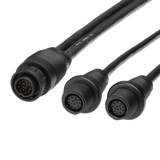 Humminbird 14-M360-2DDI-Y - MEGA 360  2D/MDI 14-Pin Y-Cable - Deckhand Marine Supply
