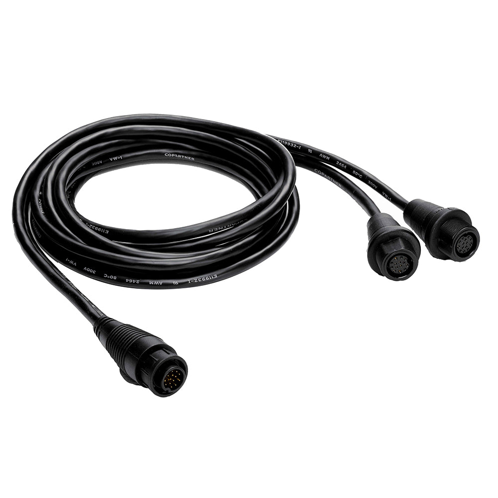 Humminbird 14-M360-2DDI-Y - MEGA 360  2D/MDI 14-Pin Y-Cable - Deckhand Marine Supply