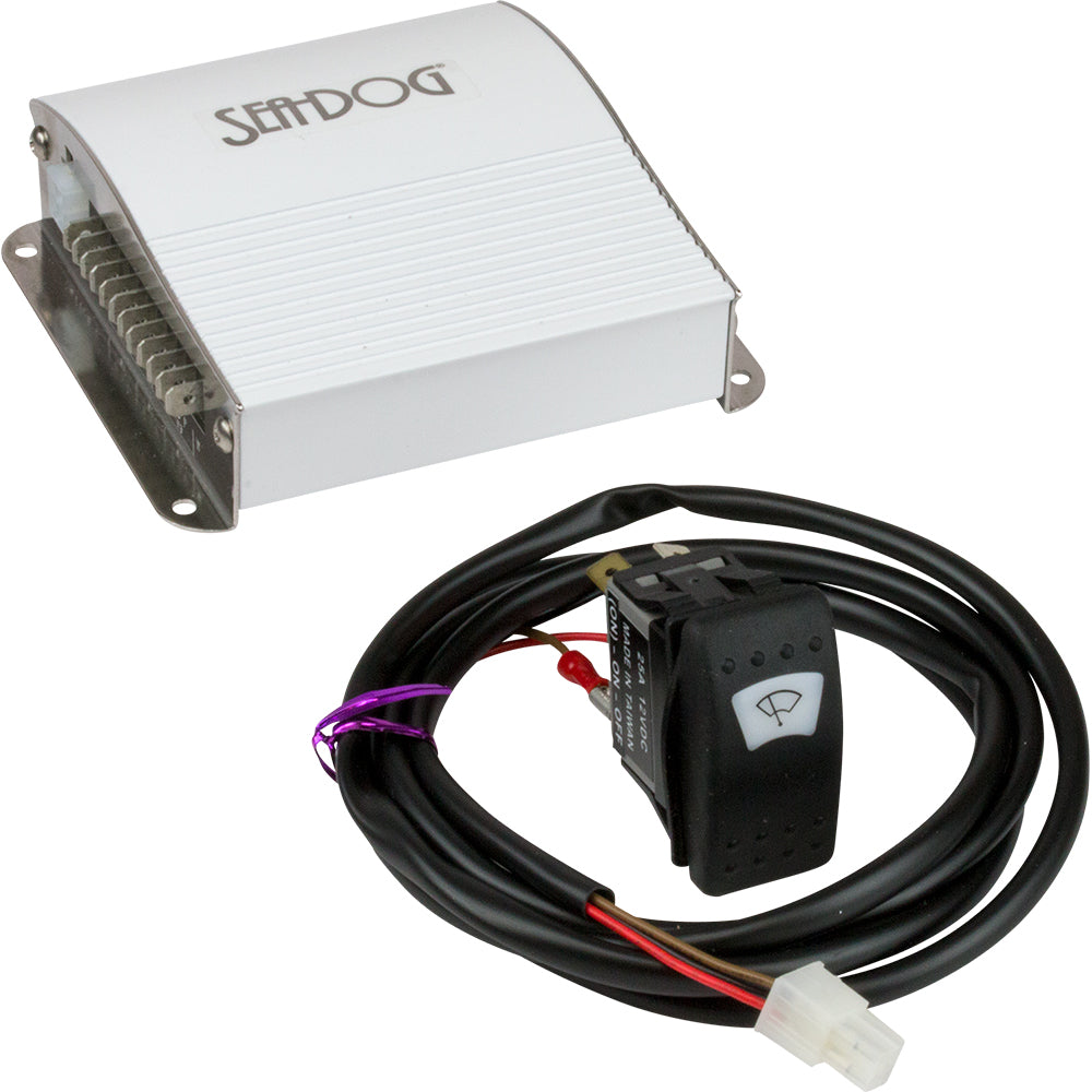 Sea-Dog Synchronized Wiper Control - Powder Coated Aluminum/Stainless Steel - Deckhand Marine Supply