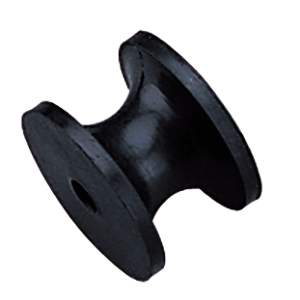 Sea-Dog Replacement Short Bow Roller - Natural Rubber/Brass Insert - Deckhand Marine Supply
