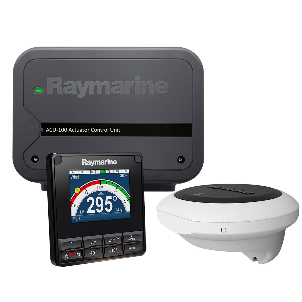 Raymarine EV-100 Wheel Pilot w/p70s Controller Corepack Only - No Drive Unit - Deckhand Marine Supply