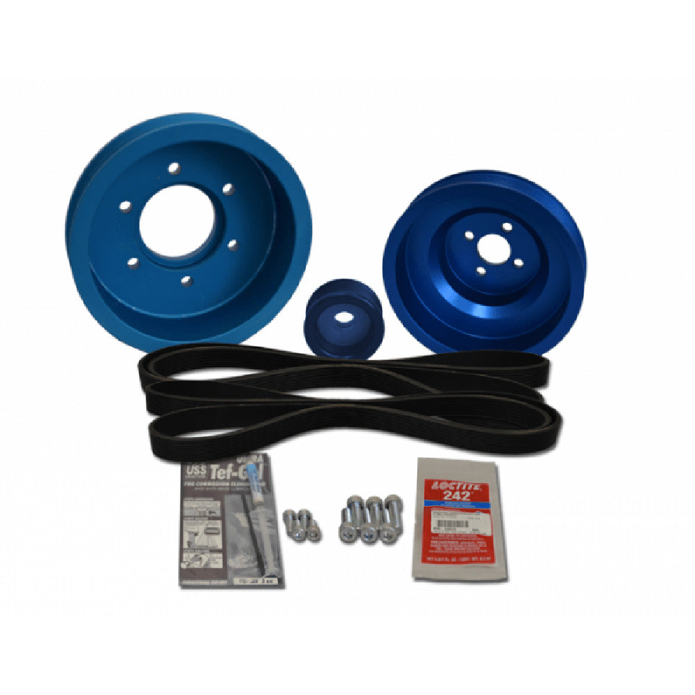 Balmar Pulley Kit f/Yanmar 4JH3-TE, 4JH3-HTE - Deckhand Marine Supply
