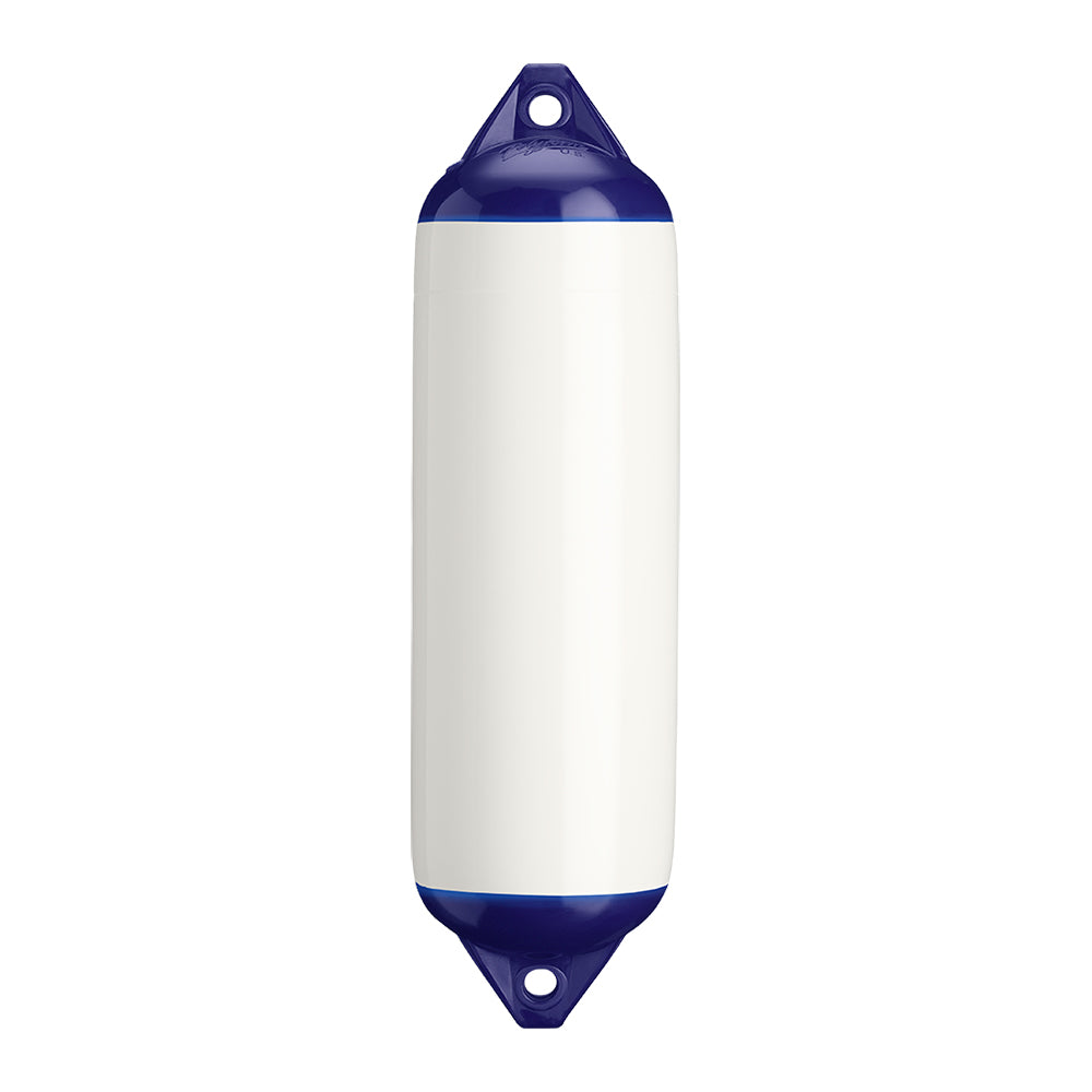 Polyform F-3 Twin Eye Fender 8.2" x 30" - White - Deckhand Marine Supply