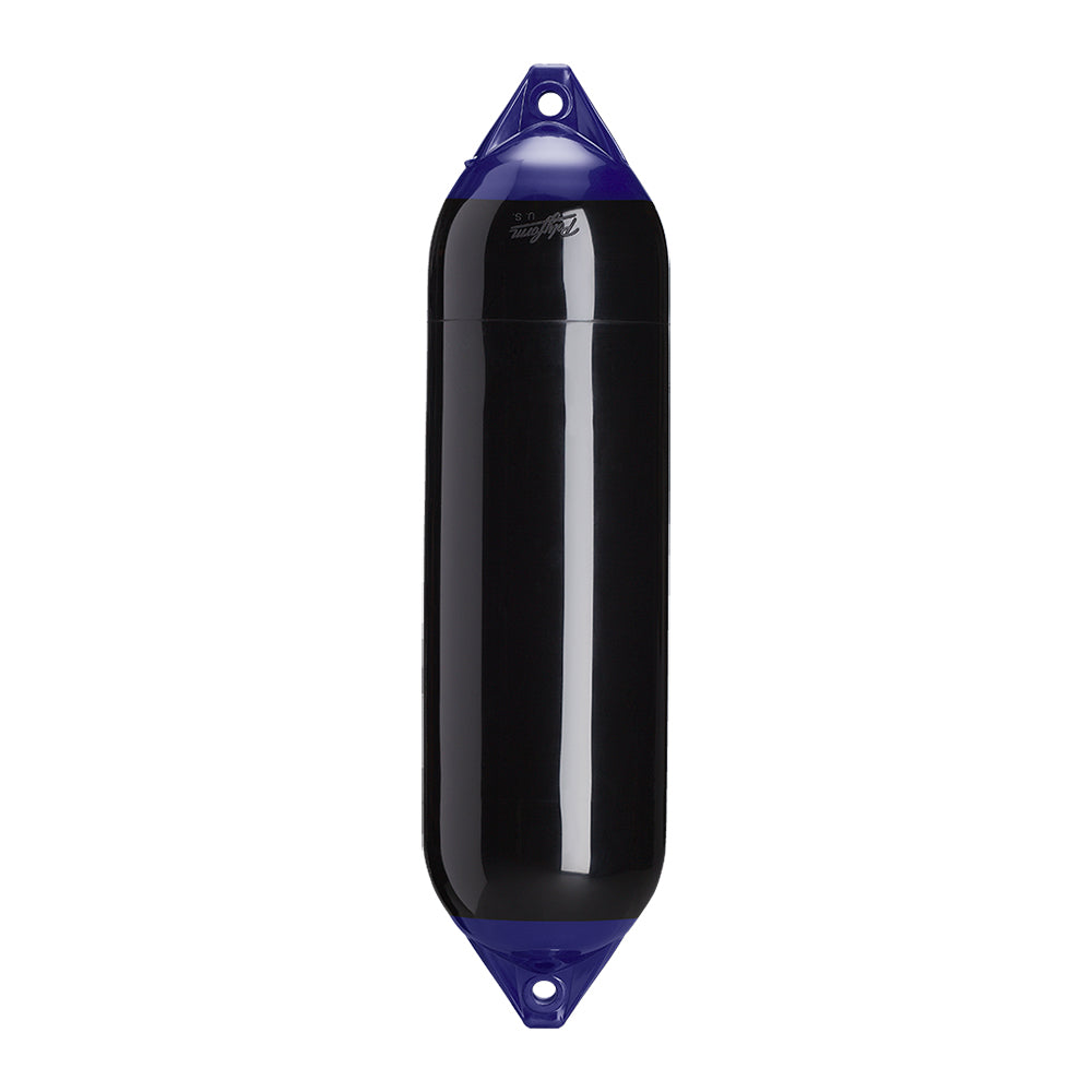Polyform F-6 Twin Eye Fender 11" x 42" - Black - Deckhand Marine Supply