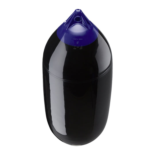 Polyform F-7 Twin Eye Fender 15" x 41" - Black - Deckhand Marine Supply