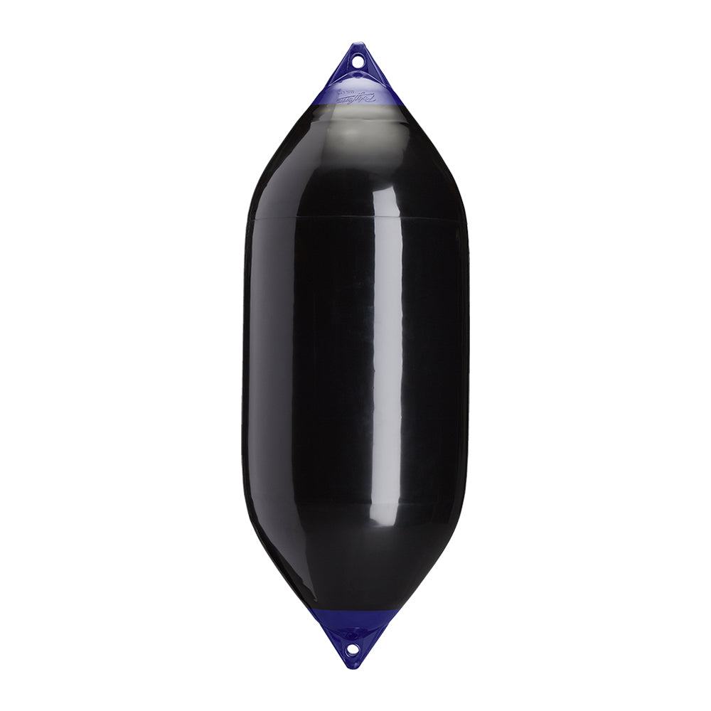 Polyform F-11 Twin Eye Fender 21.2" x 57.5" - Black - Deckhand Marine Supply
