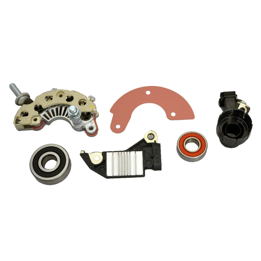 Balmar Offshore Repair Kit 60 Series 12V w/Bearings, Brushes, Regulator/Rectifier - Deckhand Marine Supply