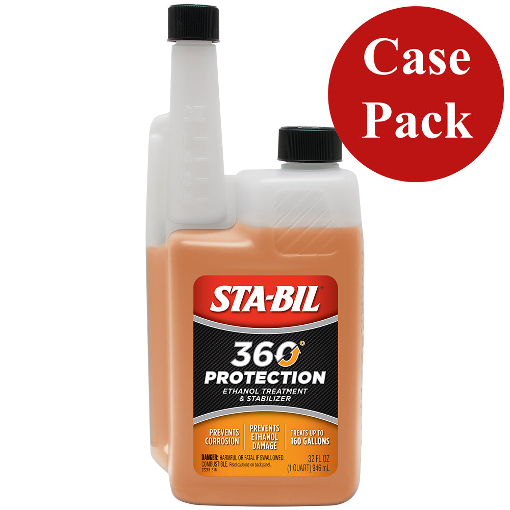 STA-BIL 360 Protection Ethanol Treatment - 32oz *Case of 6* - Deckhand Marine Supply