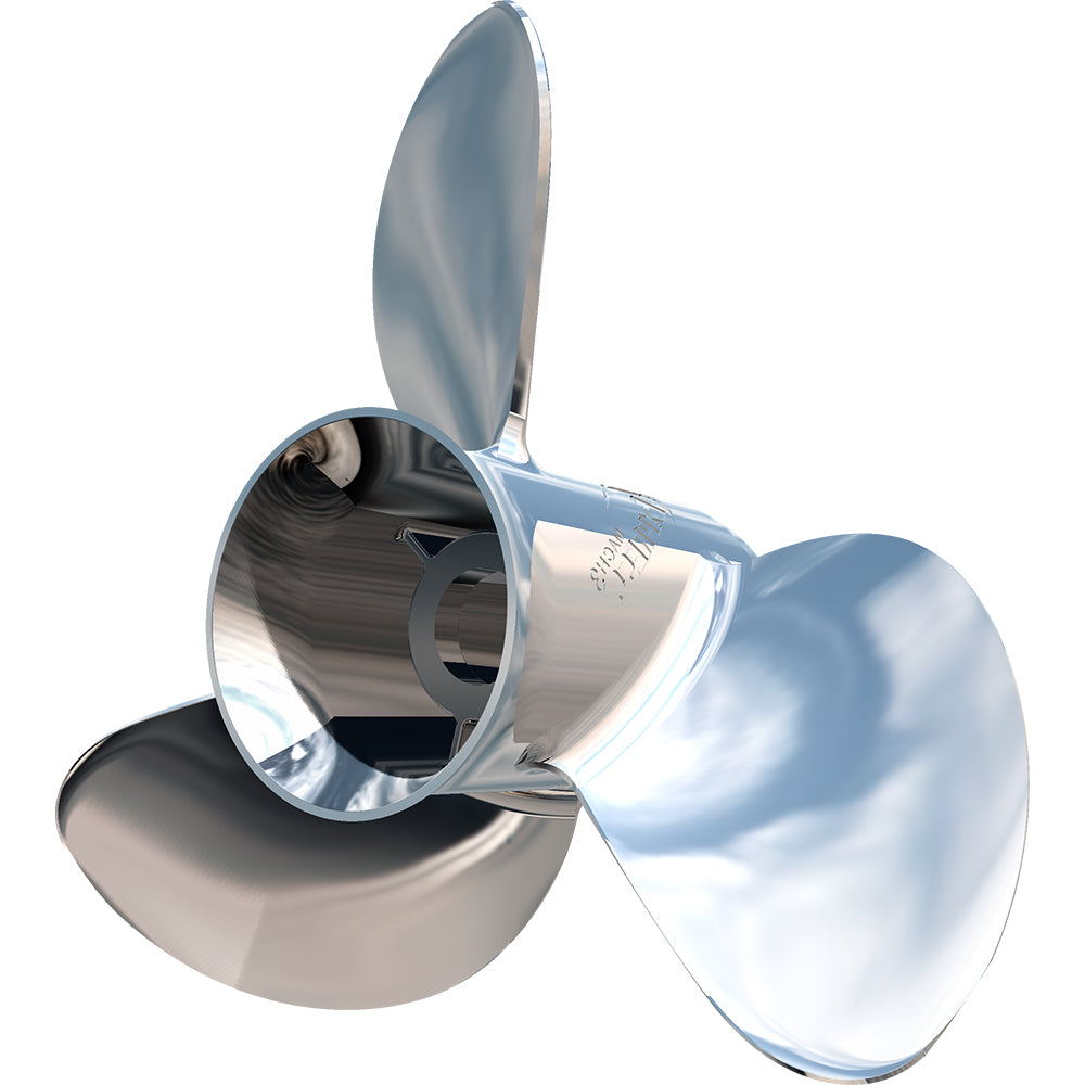 Turning Point Express Mach3 - Left Hand - Stainless Steel Propeller - EX-1415-L - 3-Blade - 15" x 15 Pitch - Deckhand Marine Supply