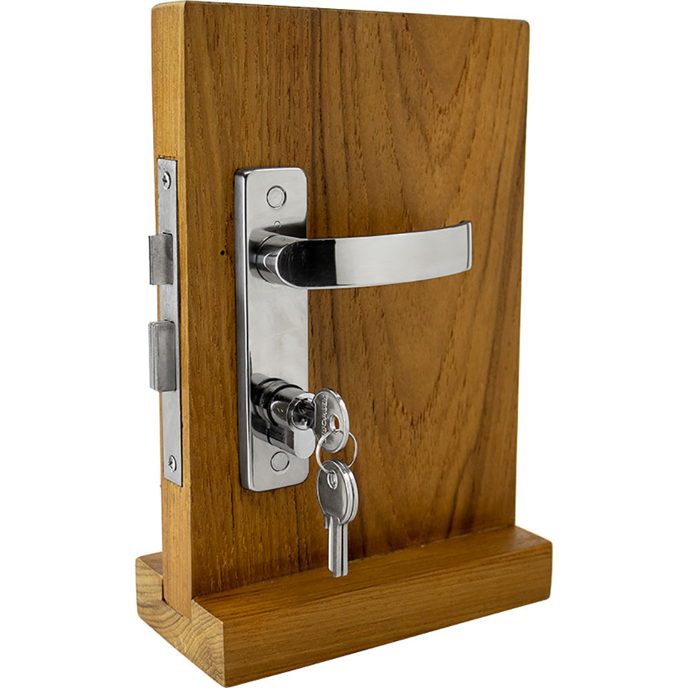 Sea-Dog Door Handle Latch - Locking - Investment Cast 316 Stainless Steel - Deckhand Marine Supply