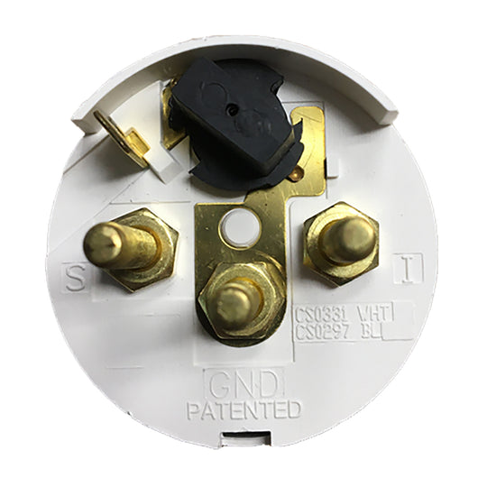 Faria Chesapeake White SS 2" Cylinder Head Temperature Gauge (60-220F) - Deckhand Marine Supply