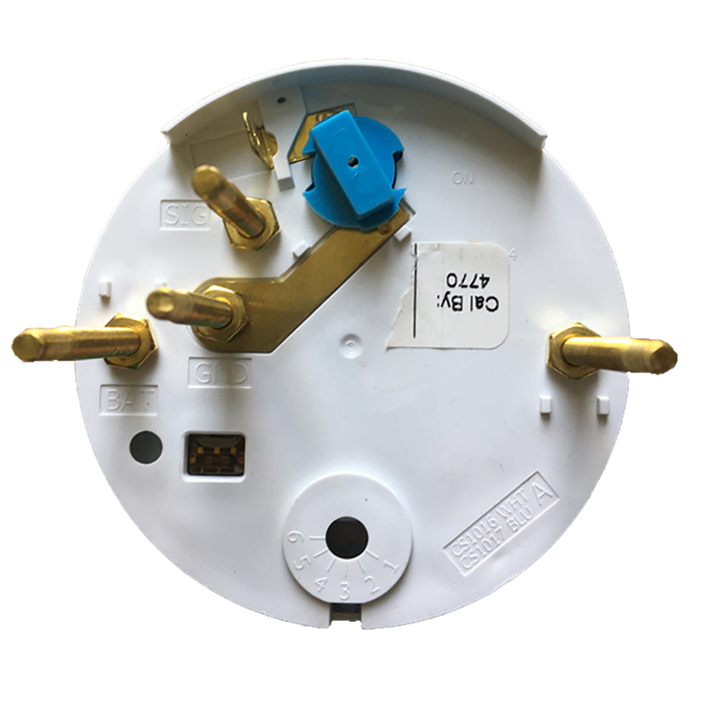 Faria Dress White 4" GPS Speedometer - 60 MPH - Deckhand Marine Supply