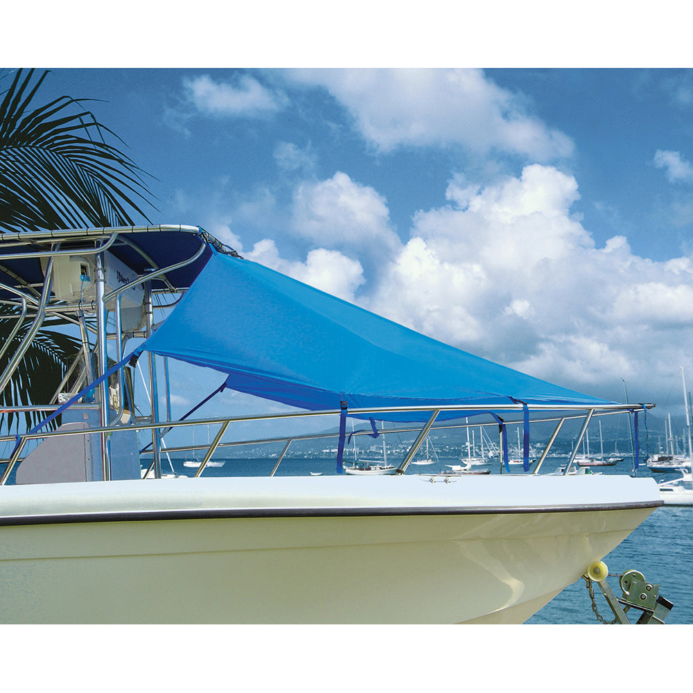 Taylor Made T-Top Bow Shade 7L x 102"W - Pacific Blue - Deckhand Marine Supply