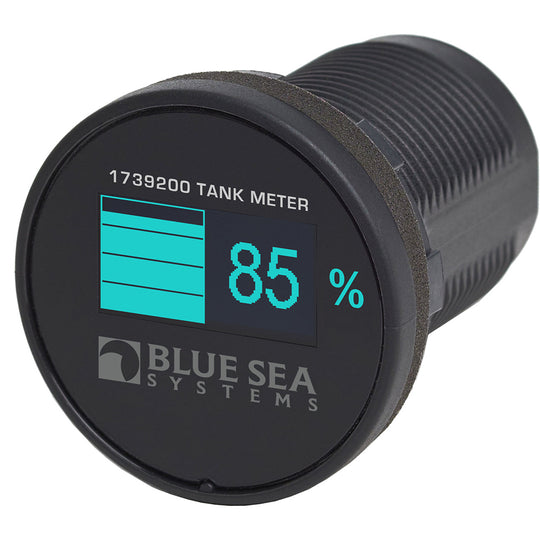 Blue Sea 1739200 Mini OLED Tank Meter - Blue - Deckhand Marine Supply