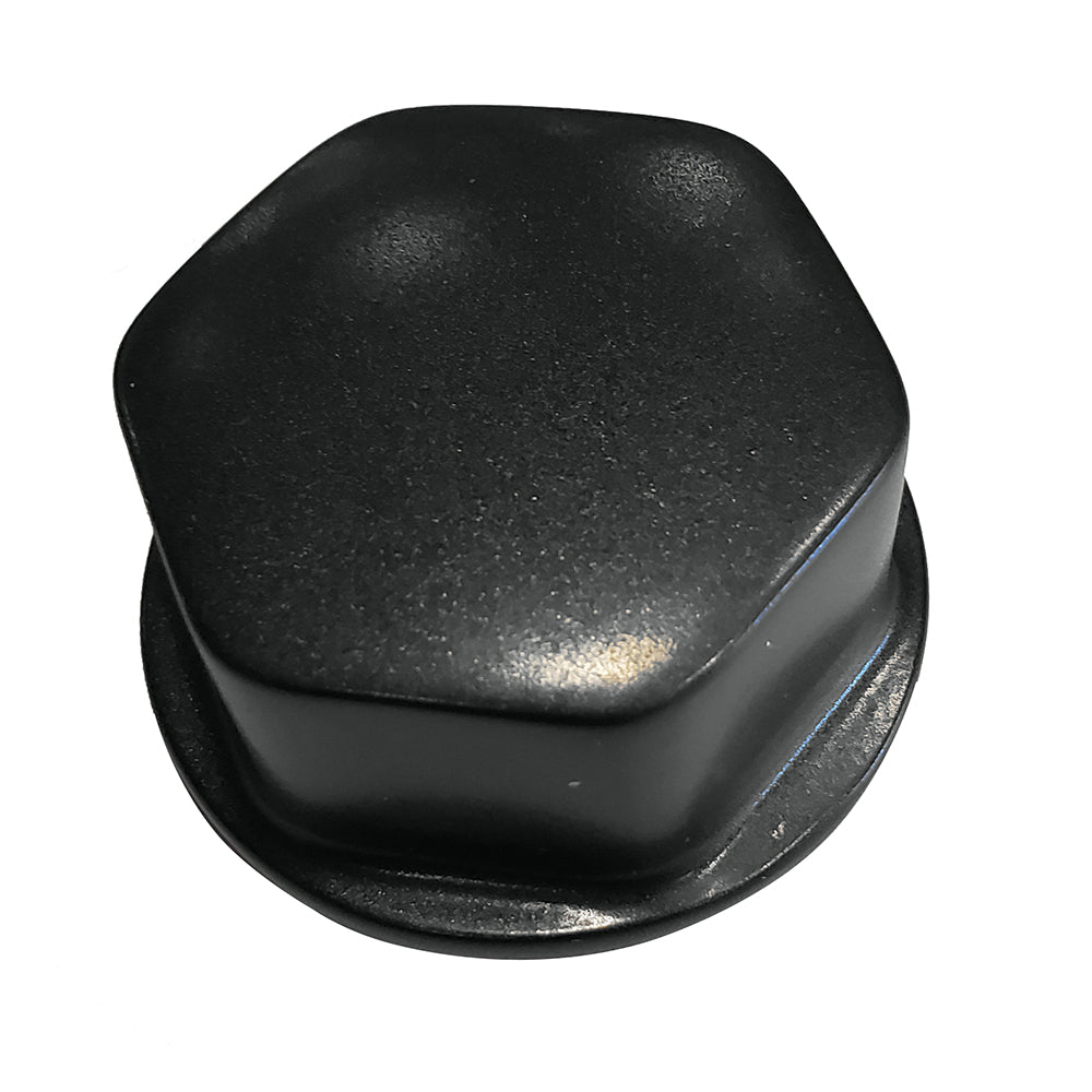 Schmitt Marine Faux Center Nut Black w/1/2"  5/8" M12 Base f/Cast Steering Wheels - Deckhand Marine Supply