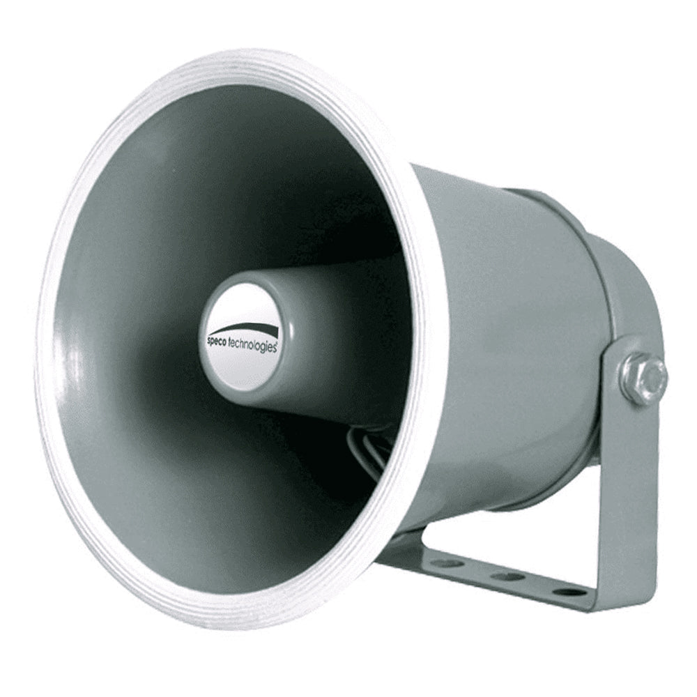 Speco 6" Weather-Resistant Aluminum Horn - 4 Ohms - Deckhand Marine Supply