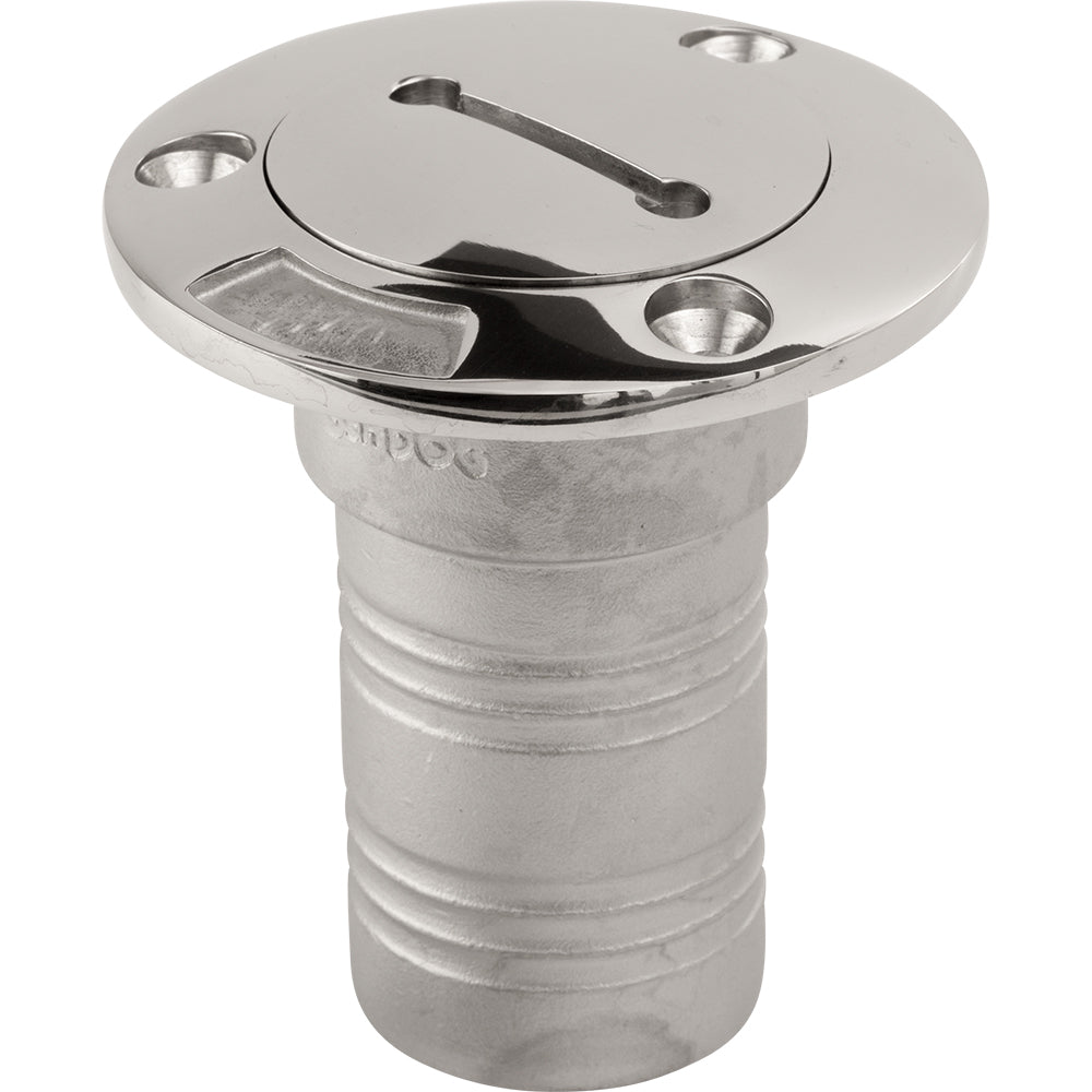 Sea-Dog Stainless Steel Cast Hose Deck Fill Fits 1-1/2" Hose - Body Only - Deckhand Marine Supply