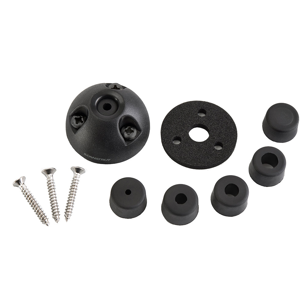 Scanstrut DS6-P-BLK Vertical Cable Seal - Black - Deckhand Marine Supply