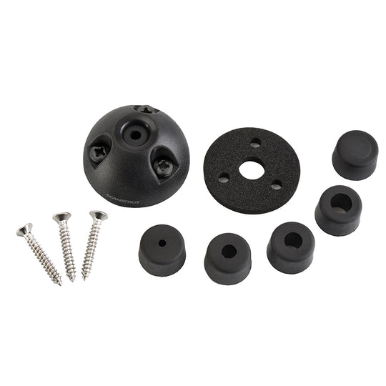 Scanstrut DS6-P-BLK Vertical Cable Seal - Black - Deckhand Marine Supply