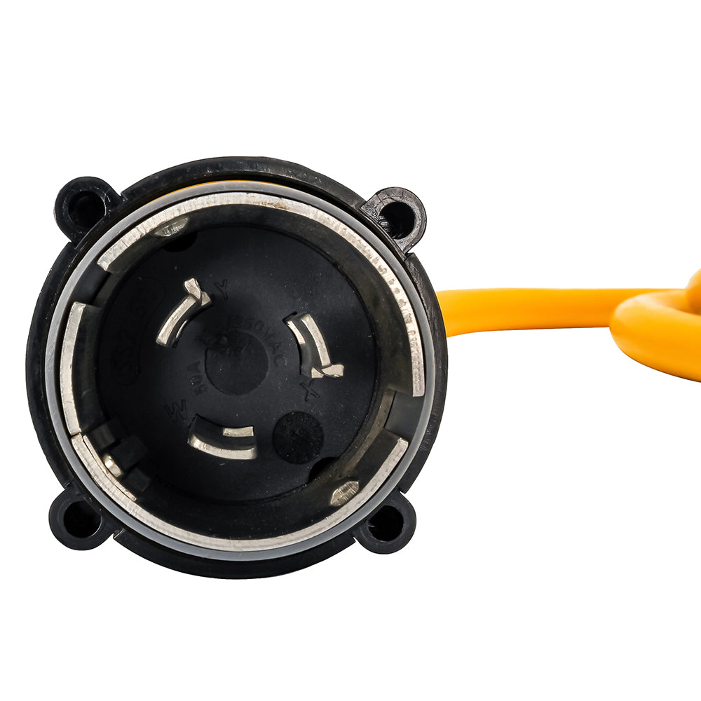 Camco 50 Amp Power Grip Marine Extension Cord - 25 M-Locking/F-Locking Adapter - Deckhand Marine Supply