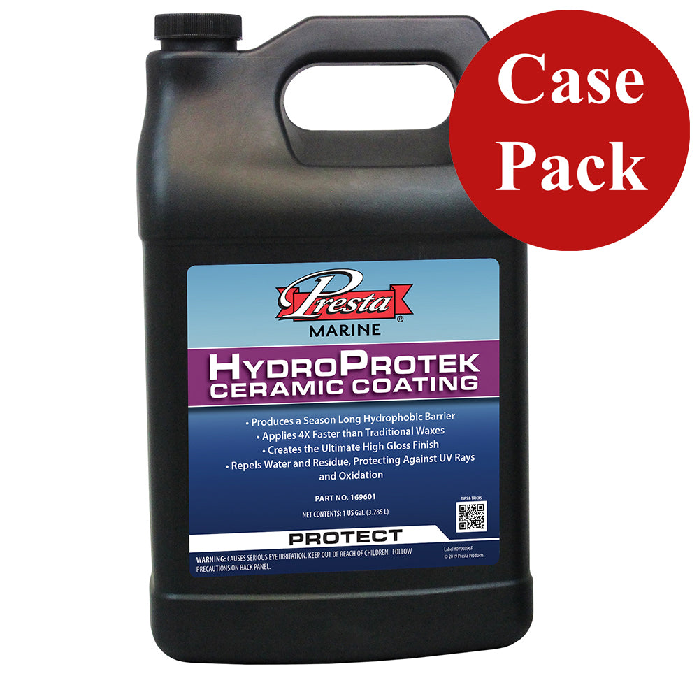 Presta Hydro Protek Ceramic Coating - 1 Gallon *Case of 4* - Deckhand Marine Supply