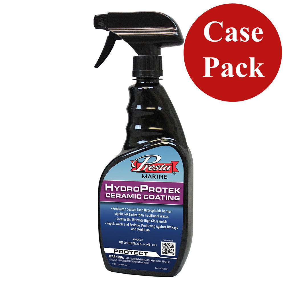 Presta Hydro Protek Ceramic Coating - 22oz Spray *Case of 12* - Deckhand Marine Supply