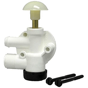 Dometic Water Valve Kit f/Push Pedal Toilet - Deckhand Marine Supply