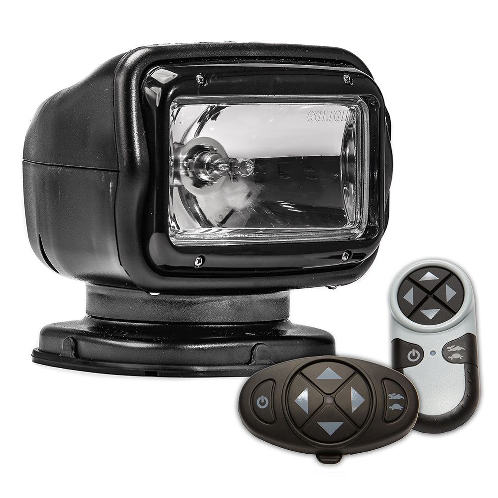 Golight Radioray GT Series Permanent Mount - Black Halogen - Wireless Handheld  Wireless Dash Mount Remotes - Deckhand Marine Supply