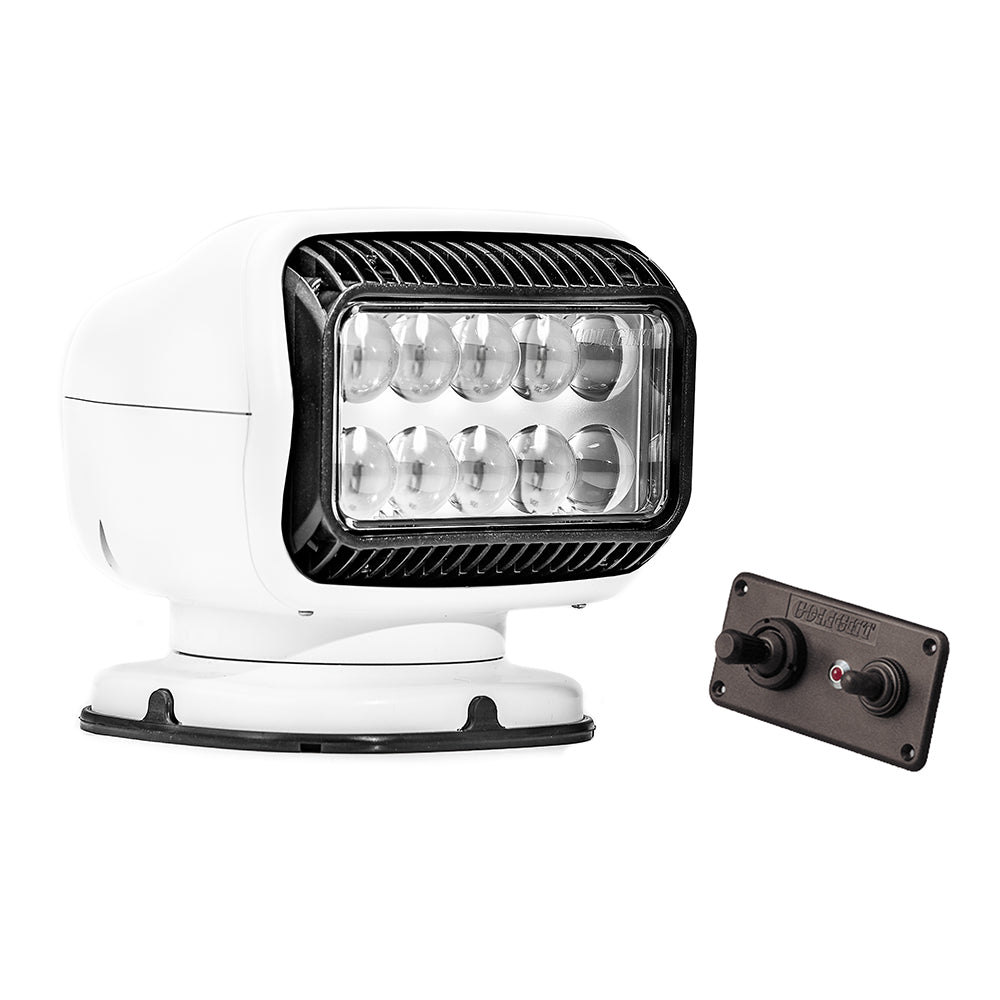 Golight Radioray GT Series Permanent Mount - White LED - Hard Wired Dash Mount Remote - Deckhand Marine Supply