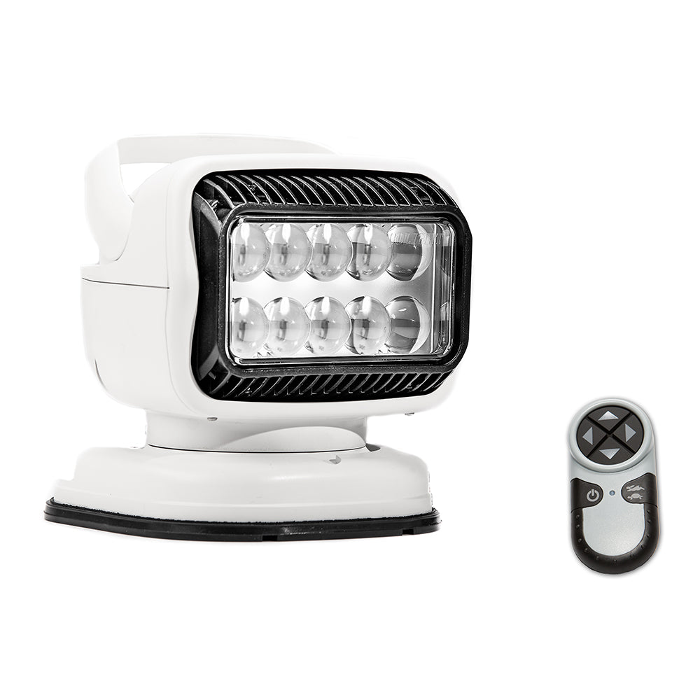 Golight Radioray GT Series Portable Mount - White LED - Handheld Remote Permanent Shoe Mount - Deckhand Marine Supply