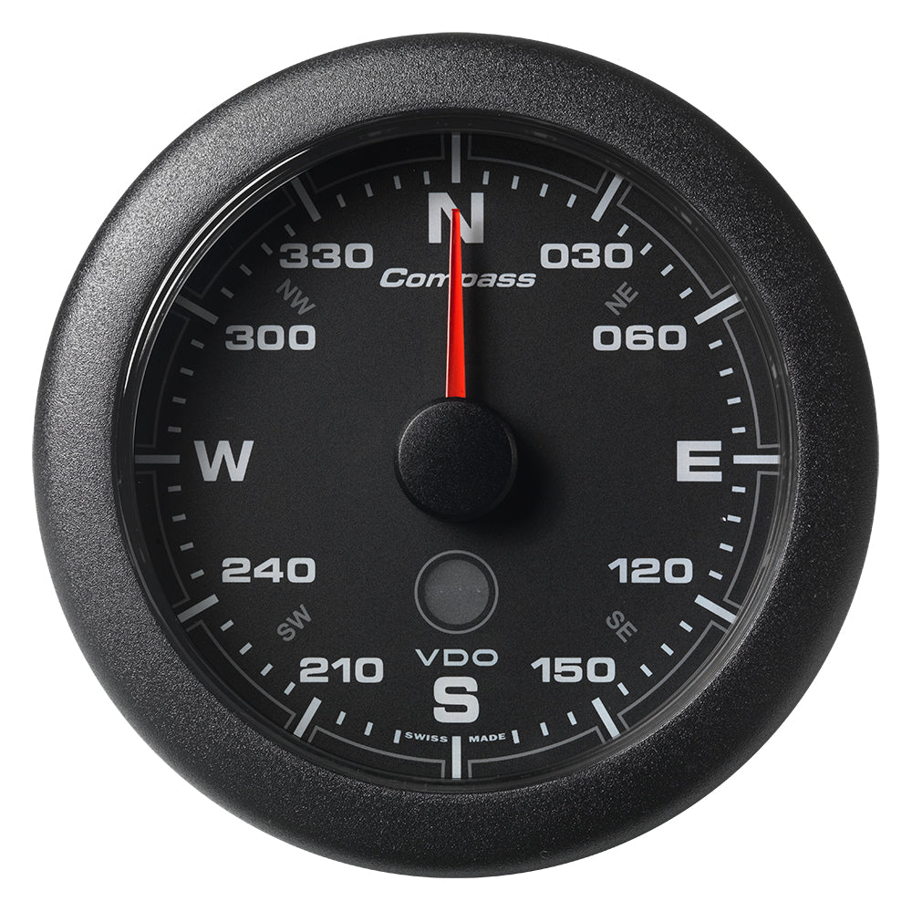 Veratron 3-3/8" (85MM) OceanLink Compass - 360 - Black Dial  Bezel - Deckhand Marine Supply