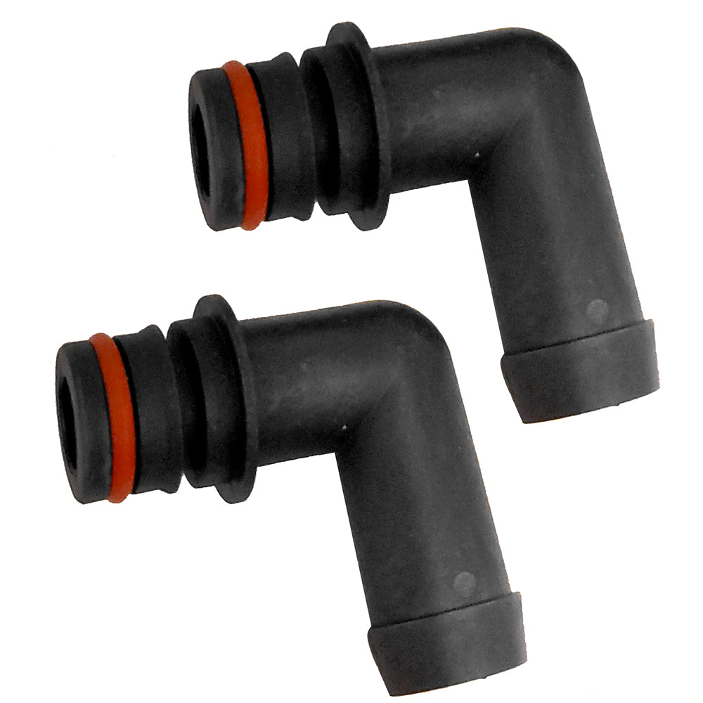 Johnson Pump KlickTite 2 x 90 - 3/4" Hose - Deckhand Marine Supply