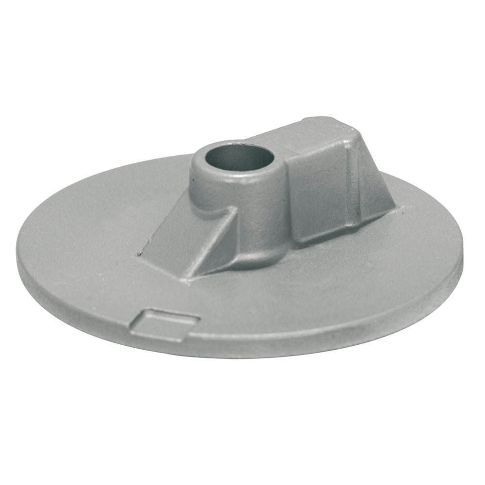Tecnoseal Mercury/Mercruiser Zinc Flat Trim Tab Anode - No Threads - Deckhand Marine Supply