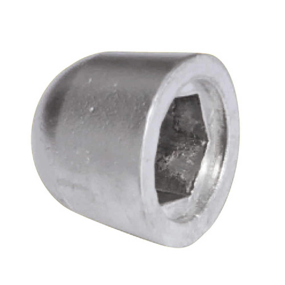 Tecnoseal Zinc Nut Sidepower Anode f/SP125T-285TC, SE120, SE150, SP220/300 HYD  SH160 Sleipner Bow Thruster Propellers - Deckhand Marine Supply