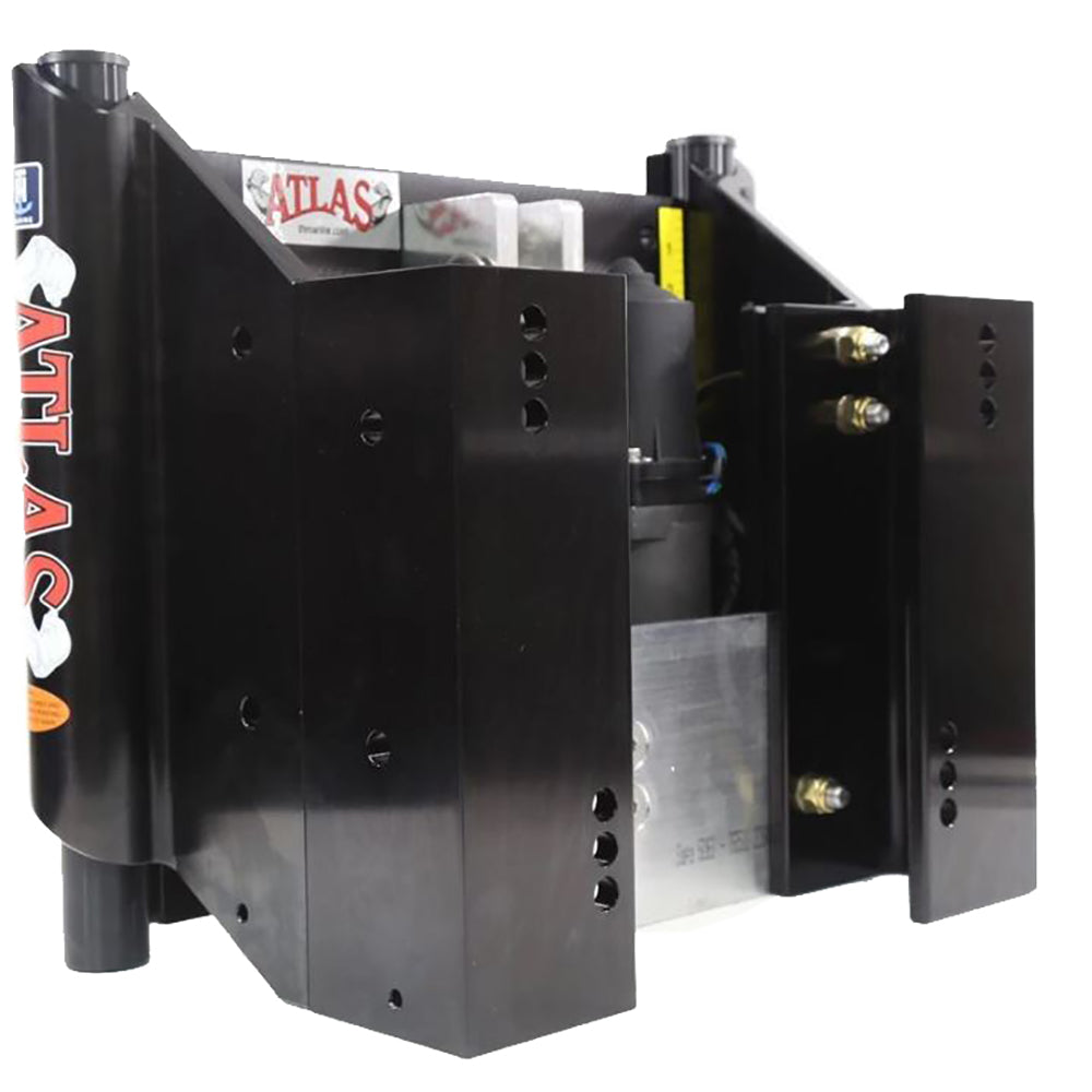 T-H Marine ATLAS 12" Set Back Hydraulic Jack Plate - Heavy Duty - Black - Deckhand Marine Supply