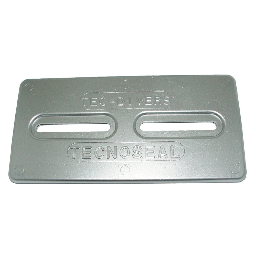 Tecnoseal Aluminum Plate Anode - 12" x 6" x 1/2" - Deckhand Marine Supply