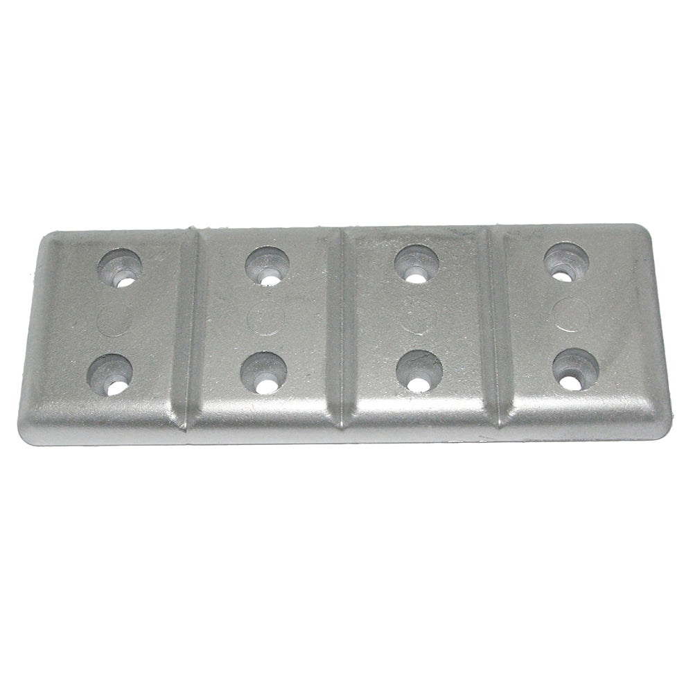 Tecnoseal Magnesium Plate Anode 7.5" x 2.75" x 1/2" - Deckhand Marine Supply