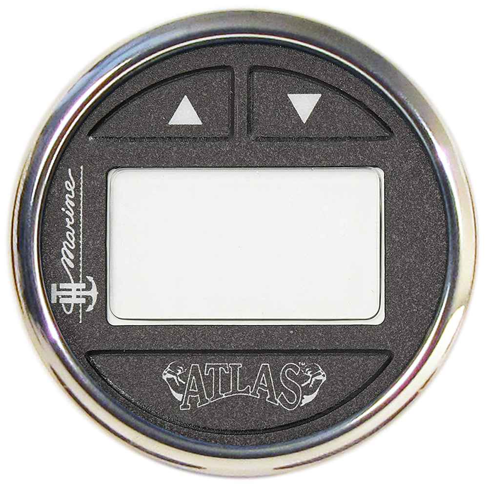 T-H Marine ATLAS Hydraulic Gauge Kit f/4"  8" ATLAS Jack Plates - Stainless Steel Bezel - Deckhand Marine Supply