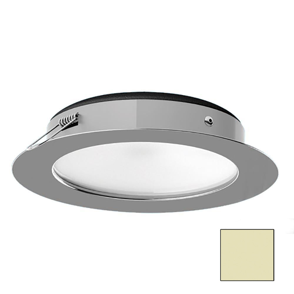 i2Systems Apeiron Pro XL A526 - 6W Spring Mount Light - Warm White - Polished Chrome Finish - Deckhand Marine Supply
