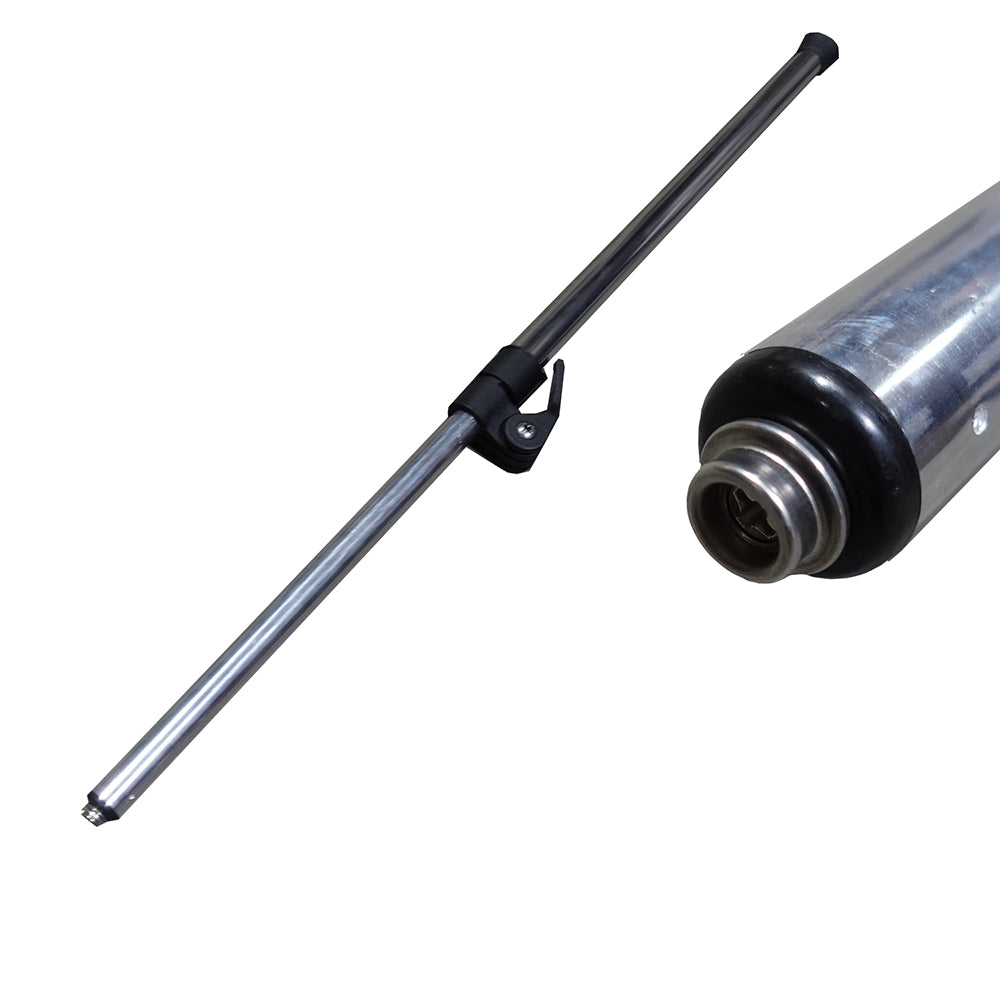 Carver Boat Cover Adjustable Support Pole w/Snap  Vinyl End - Deckhand Marine Supply
