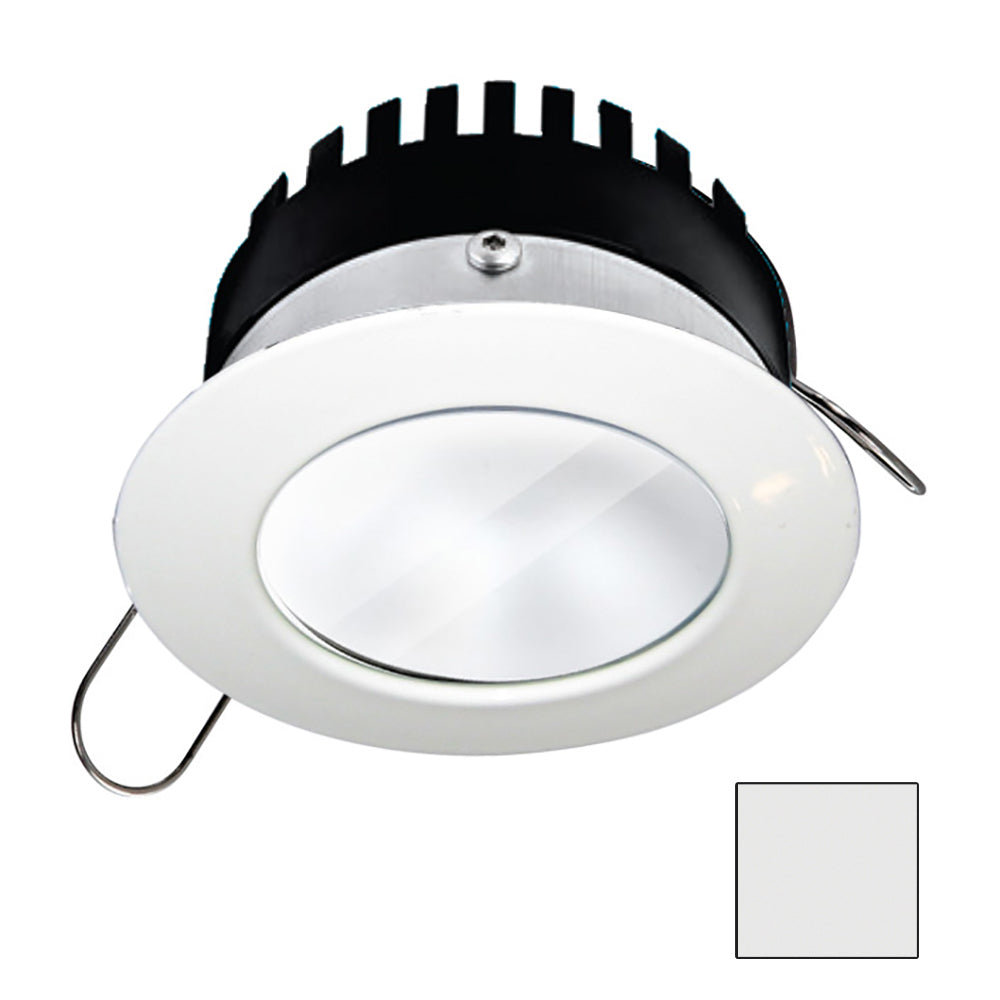 i2Systems Apeiron PRO A506 - 6W Spring Mount Light - Round - Cool White - White Finish - Deckhand Marine Supply