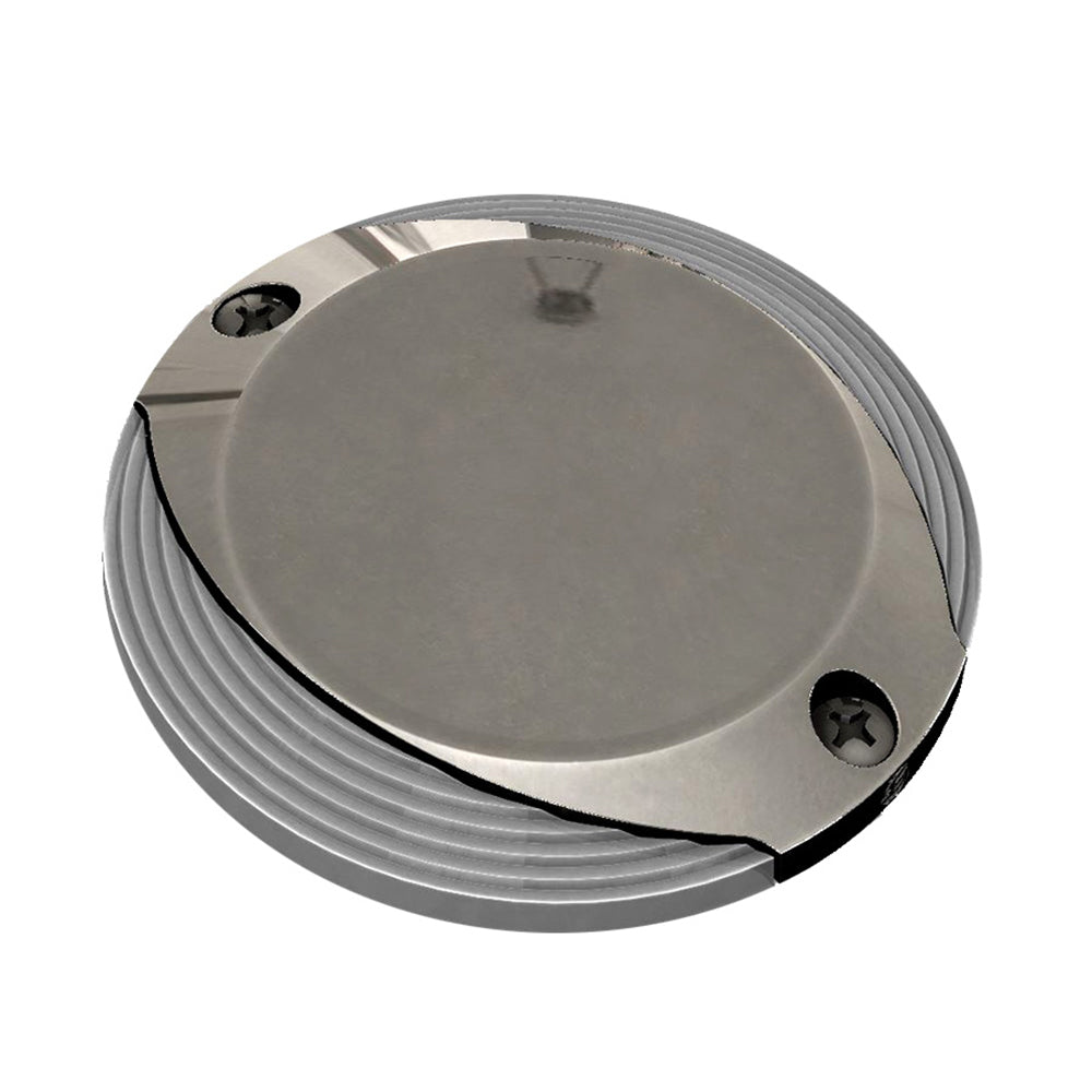 Lumitec Scallop Pathway Light - Warm White - Stainless Steel Housing - Deckhand Marine Supply