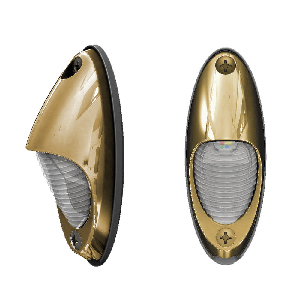 Lumitec Nautilus Piling Light - Warm White - Bronze Housing - Deckhand Marine Supply