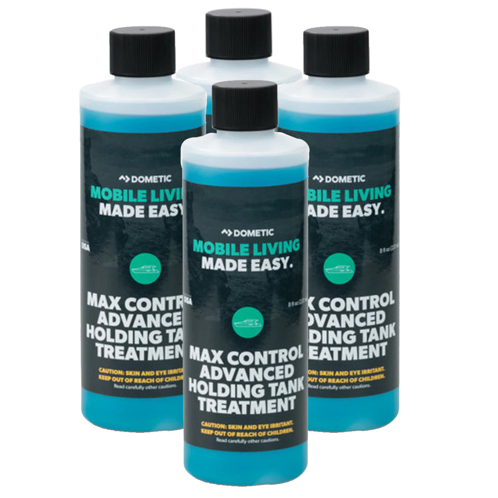 Dometic Max Control Holding Tank Deodorant - Four (4) Pack of 8oz Bottles - Deckhand Marine Supply